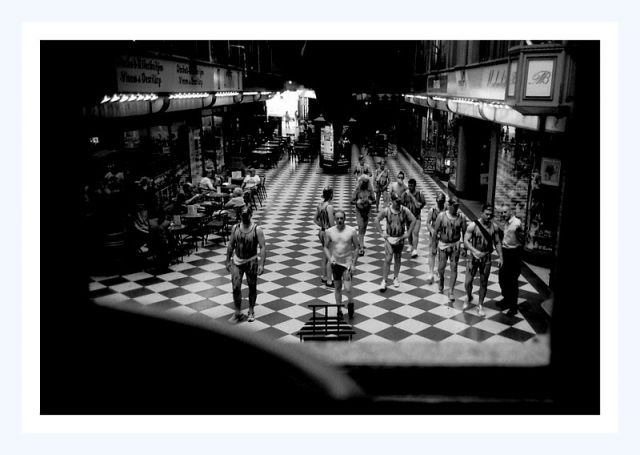 Pohled z kavárny Lucerna