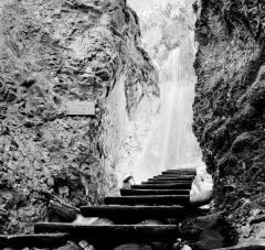 Slovensky Raj-Velky Kysel-scan z Ilford Delta 100