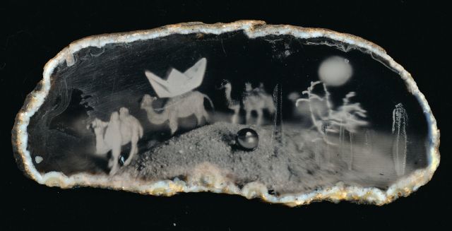 Ukolébán plavbou v moři písku